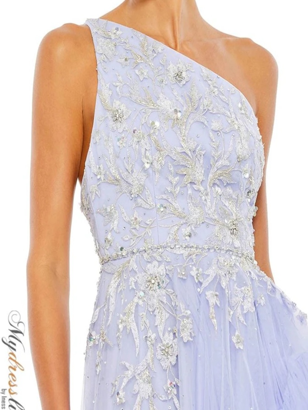 Mac Duggal 11265 - Asymmetric High Low Evening Gown - Picture 4 of 6